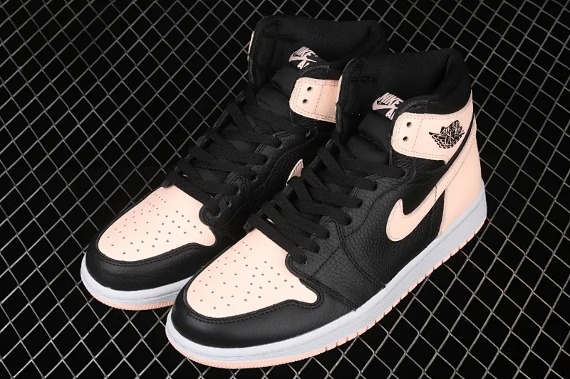 All categories Air Jordan Jordan series basketball shoes Air Jordan 1 High X version Air Jordan 1 "Crimson Tint" AJ1 Joe 1 black powder 555088-081